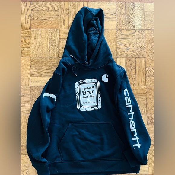 Carhartt Black Hoodie for Women or Men - Picture 2 of 4